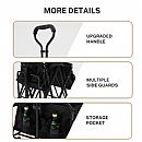 8-Inch Wide-Wheel Folding Camping Wagons - 60F02A