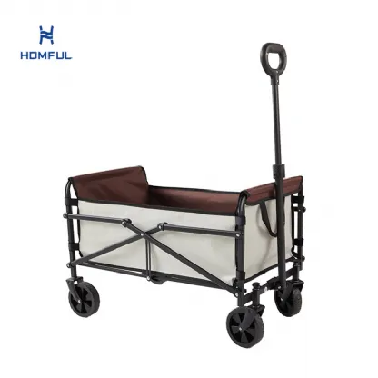 Folding Wagon with Raised Front and Rear Sides