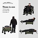 Three-in-one Function Folding Wagon - 60F03J