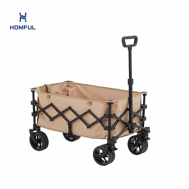 5-Inch Rear-Opening Camping Wagons with Detachable Wheels