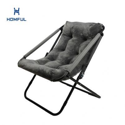 Folding Oversized Saucer Chair