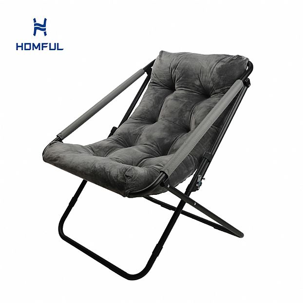 Folding Oversized Saucer Chair