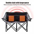 Heated Double Camping Chair - 60C24X