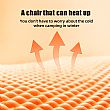 Winter Camping Heated Chair with Armrests - 60C25B