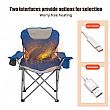 Winter Camping Heated Chair with Armrests - 60C25B