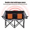Beheizter Doppel-Campingstuhl - 60C24X