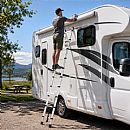 Kambodscha Aluminium-Teleskopleiter, höhenverstellbare Verlängerungsleiter, vielseitig einsetzbare Klapp-Teleskopleiter, Großhandel - 70A60A