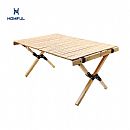 Wood and Bamboo Table - 60C10A
