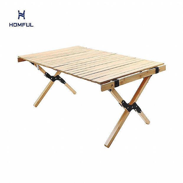 Wood and Bamboo Table