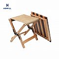 Folding Wood Outdoor Camping Chair - 60C10H