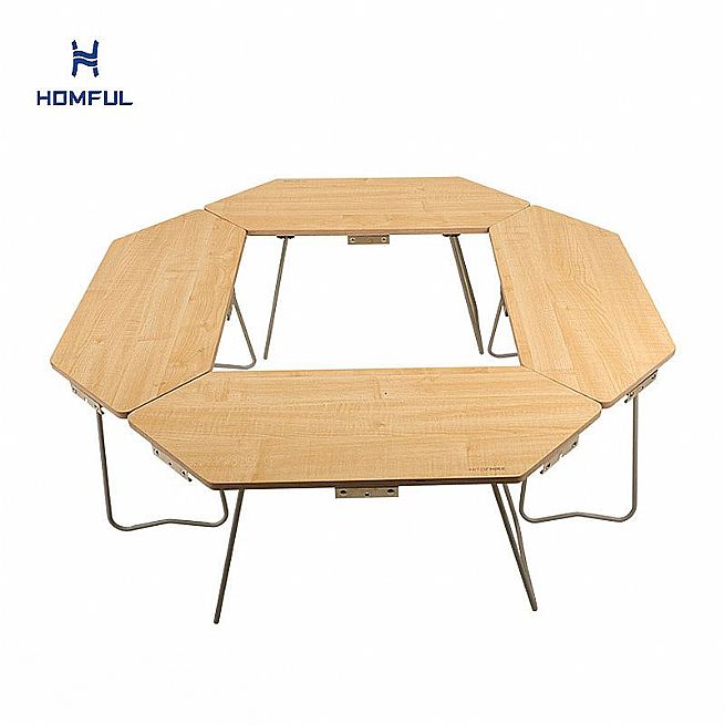 Folding Portable Camping Wood Tables