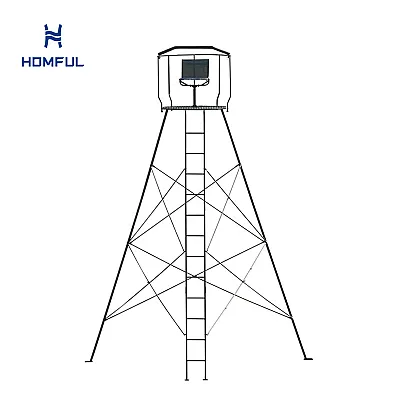 타워형 나무 플랫폼