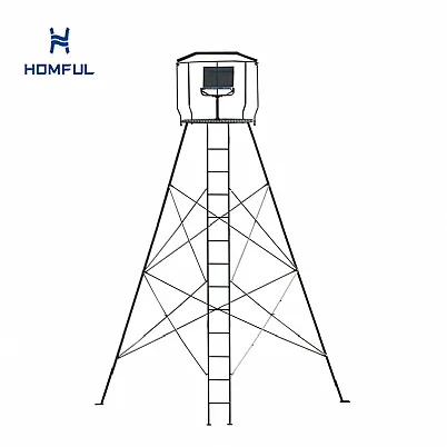 타워형 나무 플랫폼