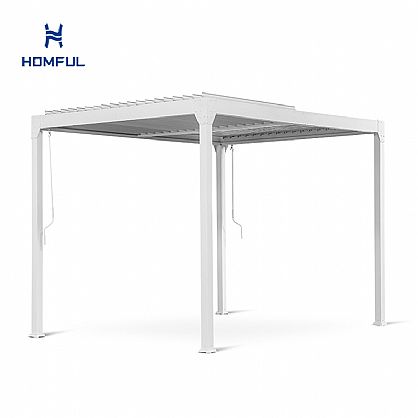 3x4 방수 Louvered Pergola