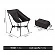 크로스 구조 접이식 캠핑 의자 - 60C23T