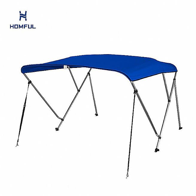 알루미늄 원형 튜브 3 리본 Bimini Top