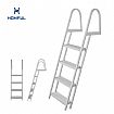 4단계 알루미늄 보트 사다리 - 80F01A