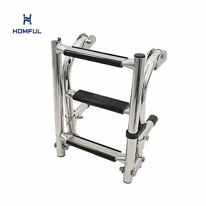 3단계 스테인리스 보트 사다리