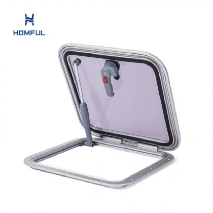 사각형 알루미늄 데크 해치