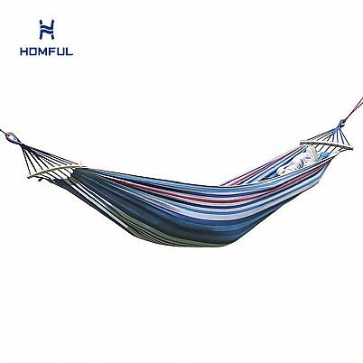 목재 스프레더 바가있는 Homful 브라질 스타일 해먹