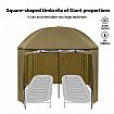 다기능 낚시 쉼터 캠핑 텐트 - 60I06Y