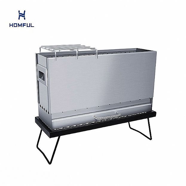 스테인레스 스틸 바베큐 숯불 그릴