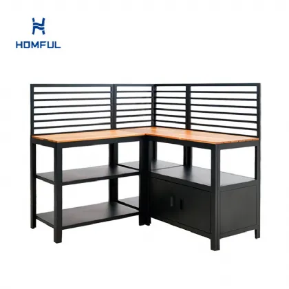 알루미늄 야외 주방 세트, 아카시아 나무 작업대 포함