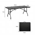 180CM 플라스틱 접이식 캠핑 테이블 - 60C20Z