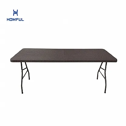 도매 180cm HDPE 야외 접이식 테이블