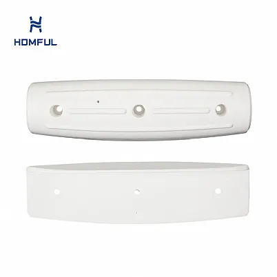 백색 직선형 부두 방충재